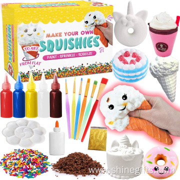 DIY Autism Toys Cake Painting Art Set